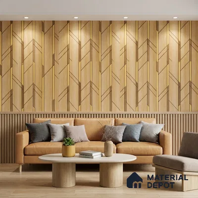 8078 | 10 Meter x 21 Inches Patterned Look Wallpaper - 57.41 Sq. Ft.