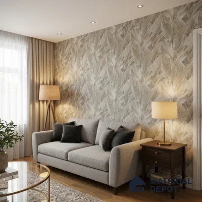 13306 | 10 Meter x 21 Inch  Florals Look Wallpaper - 57 Sq. Ft.