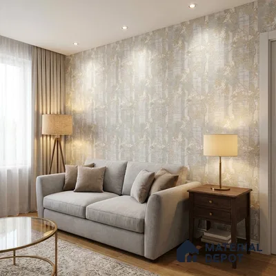 13317 | 10 Meter x 21 Inch  Florals Look Wallpaper - 57 Sq. Ft.