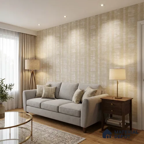13327 | 10 Meter x 21 Inch Patterned Look Wallpaper - 57 Sq. Ft.