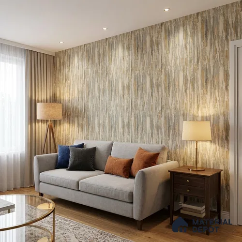 13354 | 10 Meter x 21 Inch Patterned Look Wallpaper - 57 Sq. Ft.