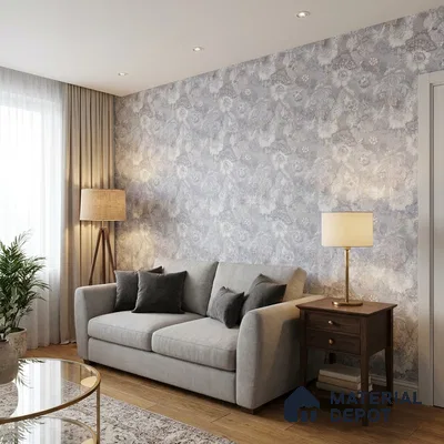 13360 | 10 Meter x 21 Inch  Florals Look Wallpaper - 57 Sq. Ft.