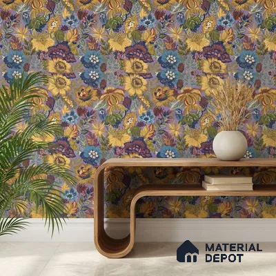 13362 | 10 Meter x 21 Inch  Florals Look Wallpaper - 57 Sq. Ft.