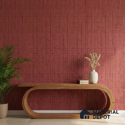 51244123 | 10 Meter x 21 Inch  Fabric Look Wallpaper - 57 Sq. Ft.