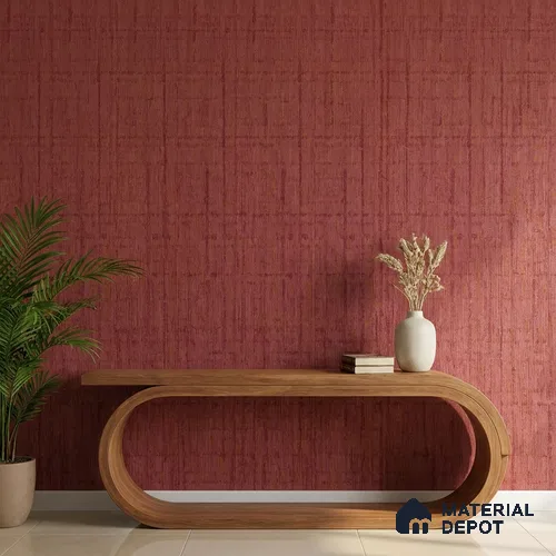 51244123 | 10 Meter x 21 Inch  Fabric Look Wallpaper - 57 Sq. Ft.