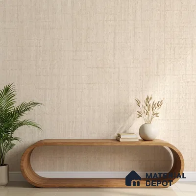 51244107 | 10 Meter x 21 Inch  Fabric Look Wallpaper - 57 Sq. Ft.