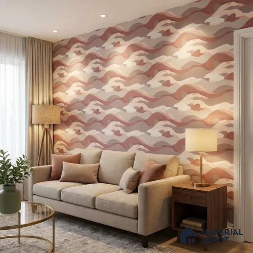 51244003 | 10 Meter x 21 Inch Patterned Look Wallpaper - 57 Sq. Ft.