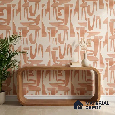 51243903 | 10 Meter x 21 Inch  Patterned Look Wallpaper - 57 Sq. Ft.