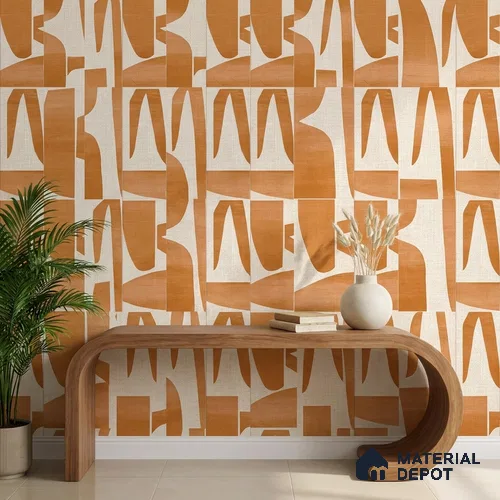 51243908 | 10 Meter x 21 Inch Patterned Look Wallpaper - 57 Sq. Ft.