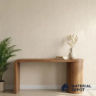 51244107 | 10 Meter x 21 Inch  Fabric Look Wallpaper - 57 Sq. Ft.