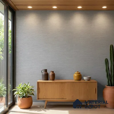 7511-3 | 9.5 Meter x 21 Inch Fabric Look Wallpaper - 55 Sq. Ft.