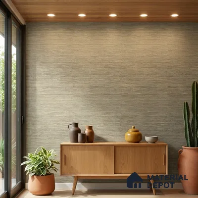 7511-7 | 9.5 Meter x 21 Inch Fabric Look Wallpaper - 55 Sq. Ft.