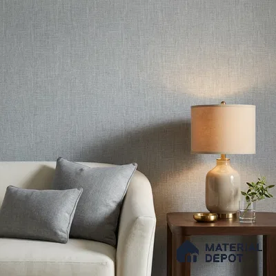 7513-1 | 9.5 Meter x 21 Inch Fabric Look Wallpaper - 55 Sq. Ft.