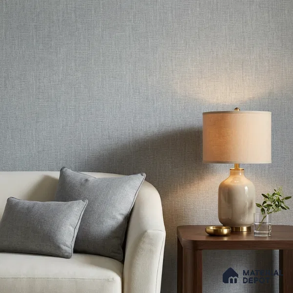 7513-1 | 9.5 Meter x 21 Inch Fabric Look Wallpaper - 55 Sq. Ft.