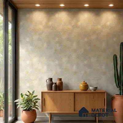 7514-5 | 9.5 Meter x 21 Inch Fabric Look Wallpaper - 55 Sq. Ft.