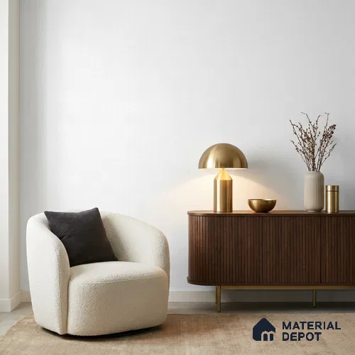 7515-1 | 9.5 Meter x 21 Inch Fabric Look Wallpaper - 55 Sq. Ft.