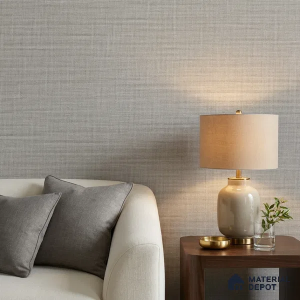 7515-3 | 9.5 Meter x 21 Inch Fabric Look Wallpaper - 55 Sq. Ft.