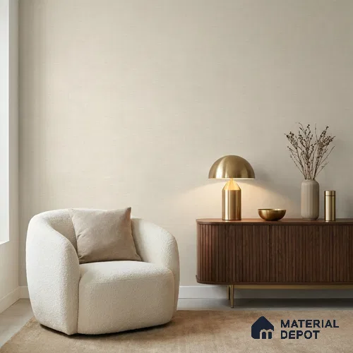 7515-5 | 9.5 Meter x 21 Inch Fabric Look Wallpaper - 55 Sq. Ft.