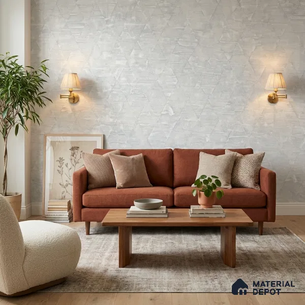 7519-4 | 9.5 Meter x 21 Inch Patterned Look Wallpaper - 55 Sq. Ft.