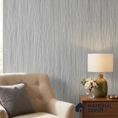 7523-6 | 9.5 Meter x 21 Inch Fabric Look Wallpaper - 55 Sq. Ft.