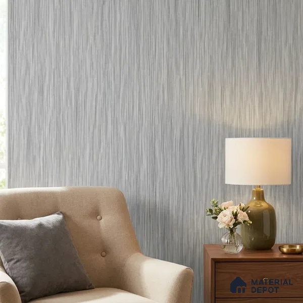 7523-6 | 9.5 Meter x 21 Inch Fabric Look Wallpaper - 55 Sq. Ft.