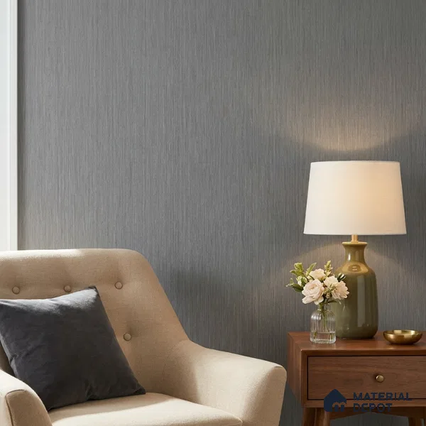 7523-7 | 9.5 Meter x 21 Inch Fabric Look Wallpaper - 55 Sq. Ft.