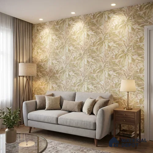 10340-2 | 5 Meter x 42 Inches Florals Look Wallpaper - 57 Sq. Ft.