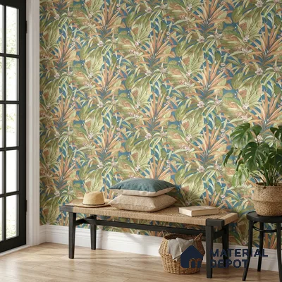 10340-3 | 5 Meter x 42 Inches Florals Look Wallpaper - 57 Sq. Ft.