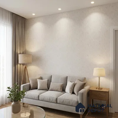 10339-1 | 5 Meter x 42 Inches Fabric Look Wallpaper - 57 Sq. Ft.