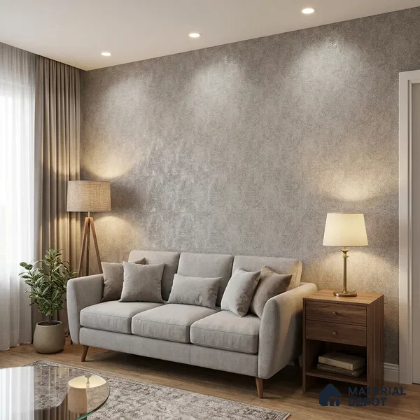 10339-4 | 5 Meter x 42 Inches Fabric Look Wallpaper - 57 Sq. Ft.