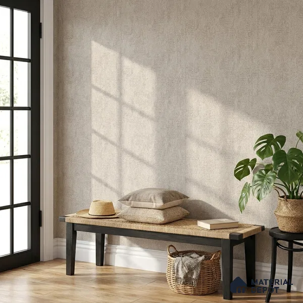 10339-5 | 5 Meter x 42 Inches Fabric Look Wallpaper - 57 Sq. Ft.