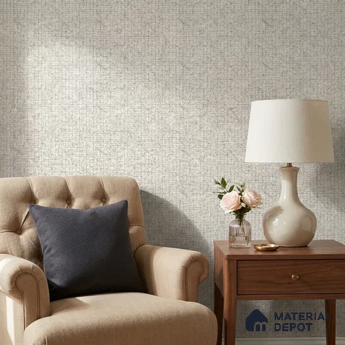 10327-2 | 5 Meter x 42 Inches Fabric Look Wallpaper - 57 Sq. Ft.