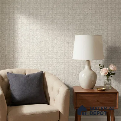 10327-3 | 5 Meter x 42 Inches Fabric Look Wallpaper - 57 Sq. Ft.