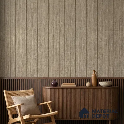 10336-3 | 5 Meter x 42 Inches Fabric Look Wallpaper - 57 Sq. Ft.