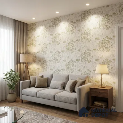 10338-1 | 5 Meter x 42 Inches Florals Look Wallpaper - 57 Sq. Ft.