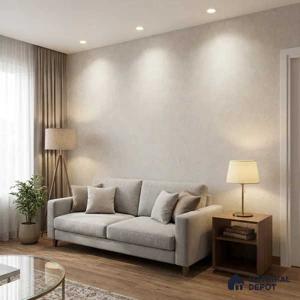 10337-4 | 5 Meter x 42 Inches Fabric Look Wallpaper - 57 Sq. Ft.