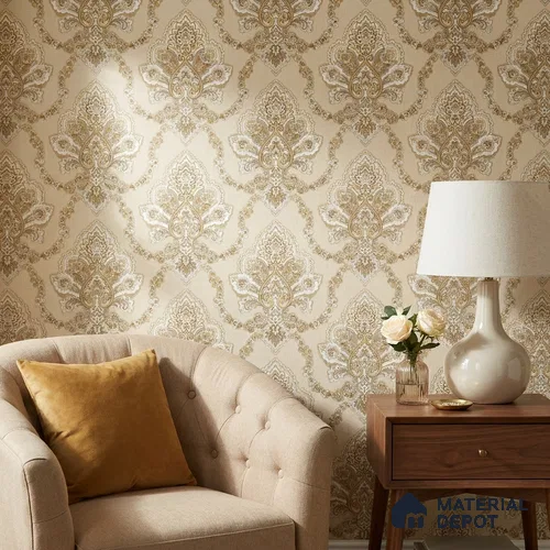 10335-2 | 5 Meter x 42 Inches Florals Look Wallpaper - 57 Sq. Ft.
