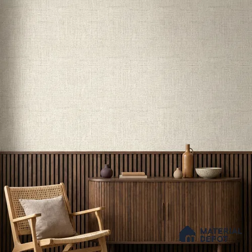 10334-1 | 5 Meter x 42 Inches Fabric Look Wallpaper - 57 Sq. Ft.