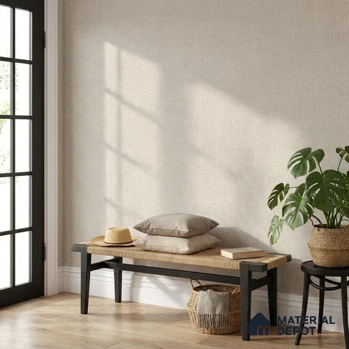 10334-3 | 5 Meter x 42 Inches Fabric Look Wallpaper - 57 Sq. Ft.