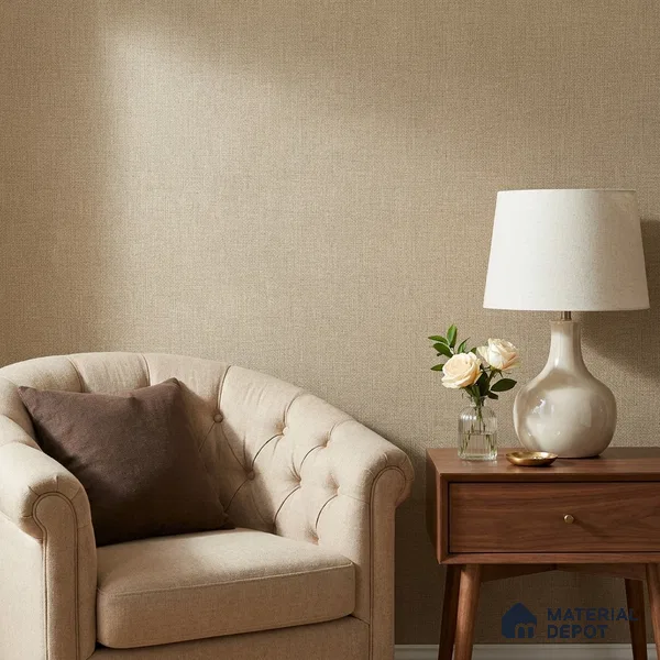 10334-4 | 5 Meter x 42 Inches Fabric Look Wallpaper - 57 Sq. Ft.