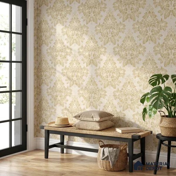 10333-3 | 5 Meter x 42 Inches Florals Look Wallpaper - 57 Sq. Ft.