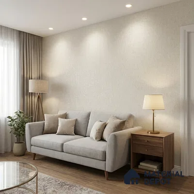 10332-2 | 5 Meter x 42 Inches Fabric Look Wallpaper - 57 Sq. Ft.