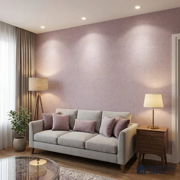 10332-5 | 5 Meter x 42 Inches Fabric Look Wallpaper - 57 Sq. Ft.