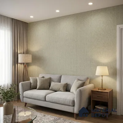 10326-4 | 5 Meter x 42 Inches Fabric Look Wallpaper - 57 Sq. Ft.