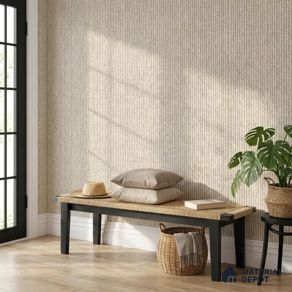 10326-5 | 5 Meter x 42 Inches Fabric Look Wallpaper - 57 Sq. Ft.