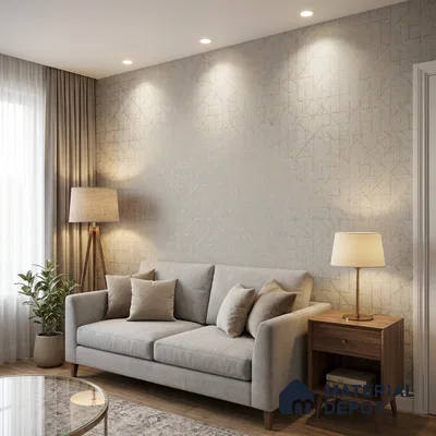 10331-2 | 5 Meter x 42 Inches Patterned Look Wallpaper - 57 Sq. Ft.
