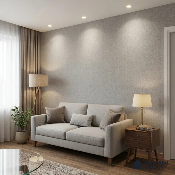 10330-3 | 5 Meter x 42 Inches Fabric Look Wallpaper - 57 Sq. Ft.