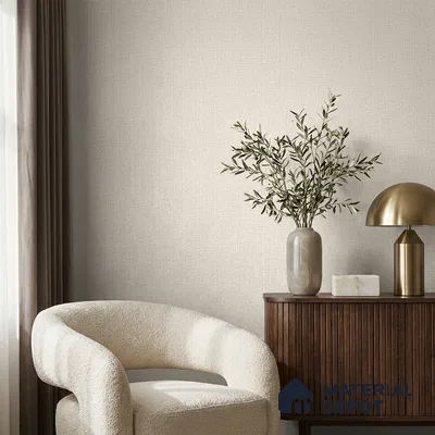 489-3 | 5 Meter x 42 Inches Fabric Look Wallpaper - 57.43 Sq. Ft.