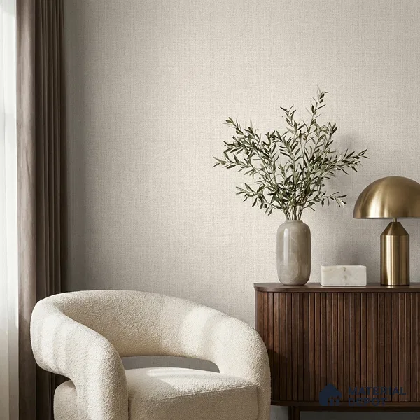 489-3 | 5 Meter x 42 Inches Fabric Look Wallpaper - 57.43 Sq. Ft.