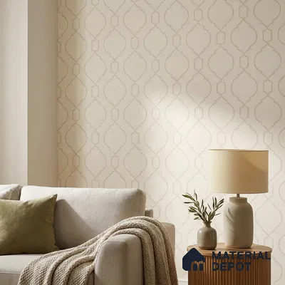 88387-1 | 5 Meter x 42 Inch PVC Patterned Look Wallpaper - 57 Sq. Ft. | Minimum 15% wastage during installation